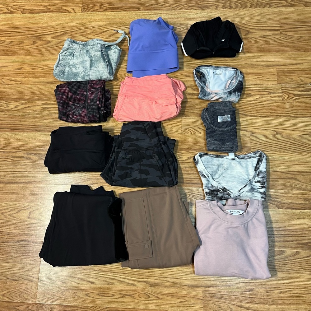Athleta Women's Pants & Jumpsuits - Black, Pink, Brown